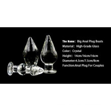 Glass Plug Female Anal Sex Toys on Sale (Ij_P10034)